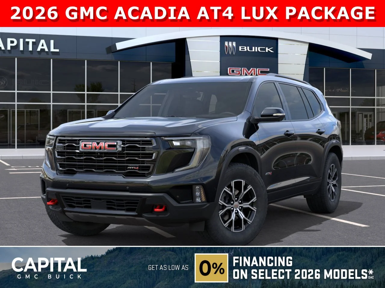 New 2026 EBONY TWILIGHT METALLIC GMC AT4 image 1