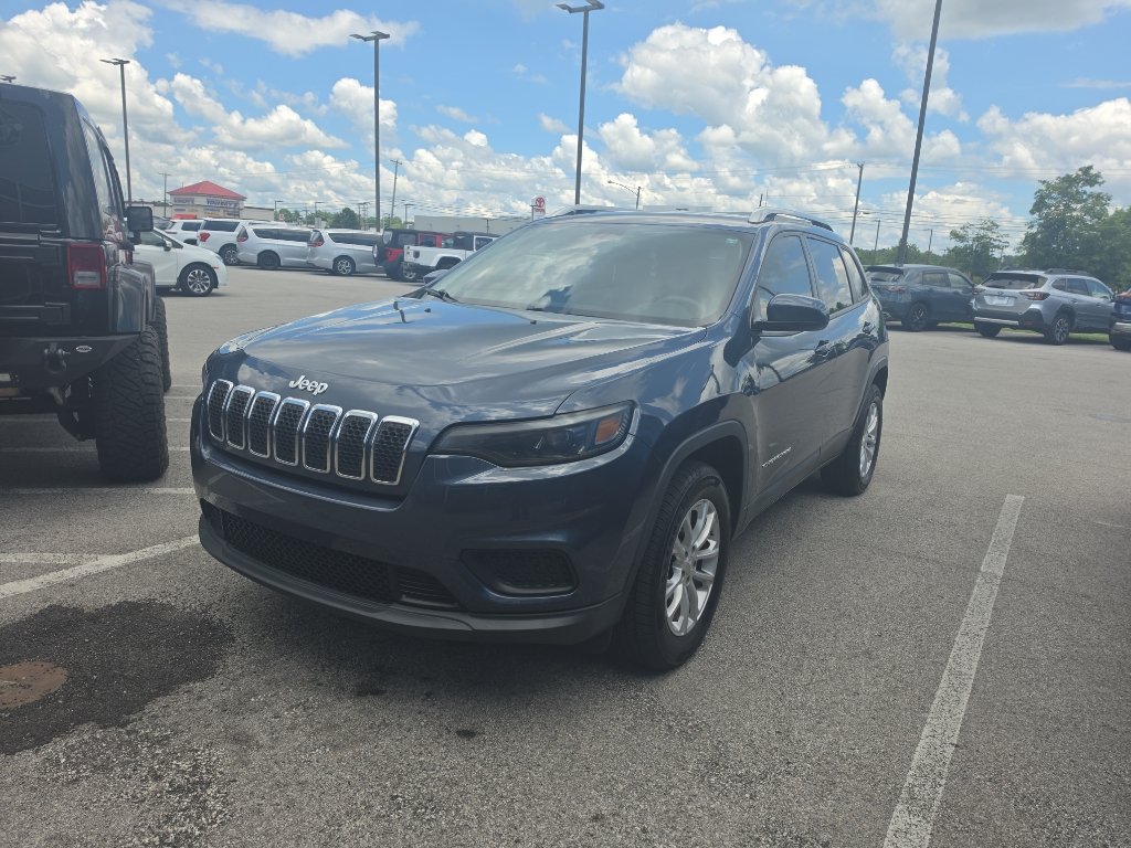 Used 2020 Slate Blue Pearlcoat Jeep Latitude image 1