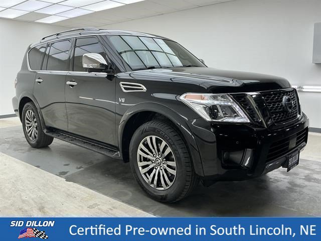 Used 2019 Super Black Nissan Platinum image 3