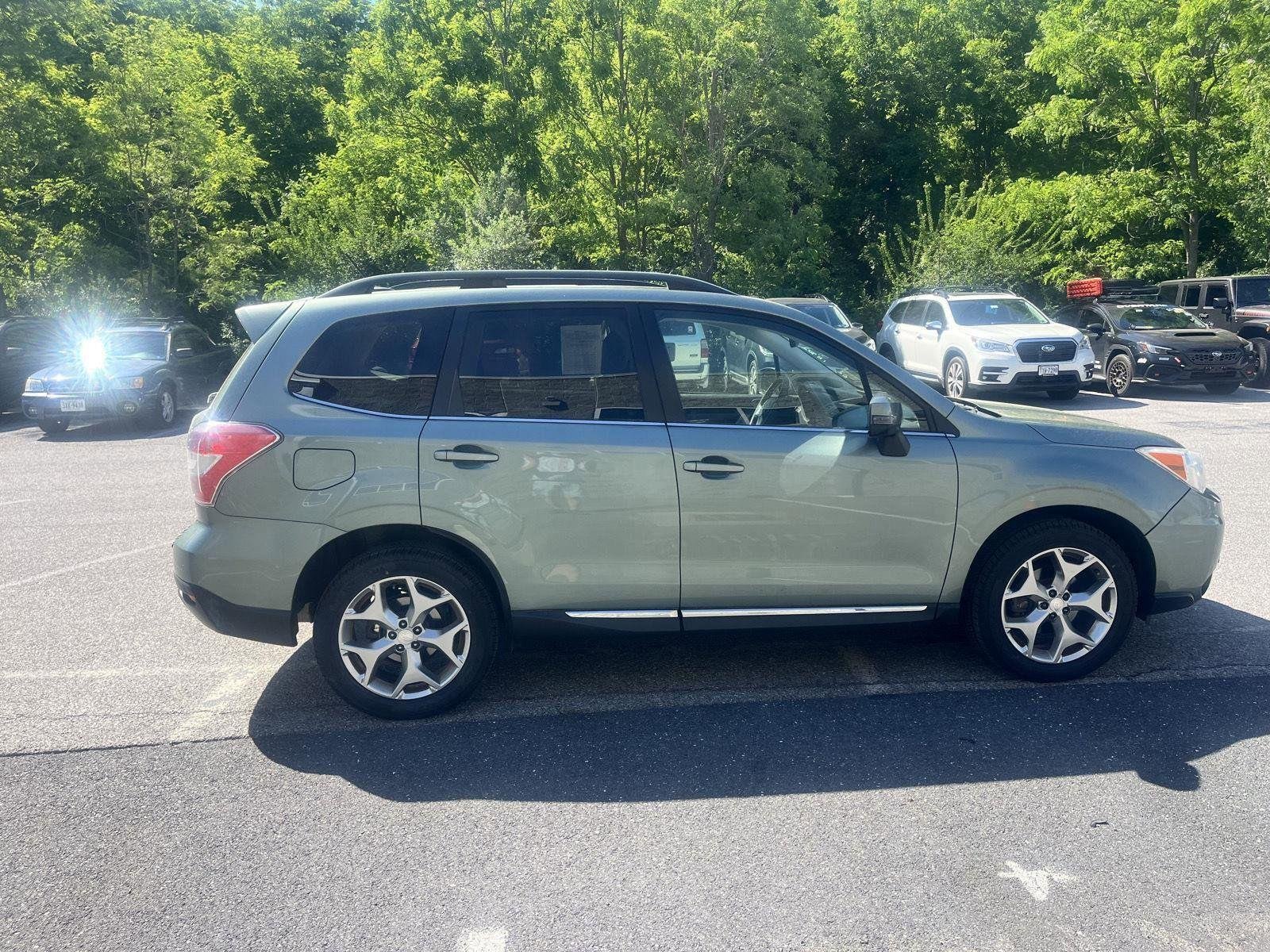 Used 2015 Jasmine Green Metallic Subaru 2.5i Touring image 8