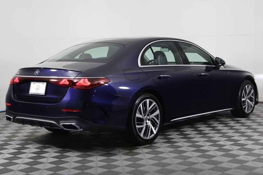 New 2026 Nautical Blue Metallic Mercedes-Benz E 350 image 2