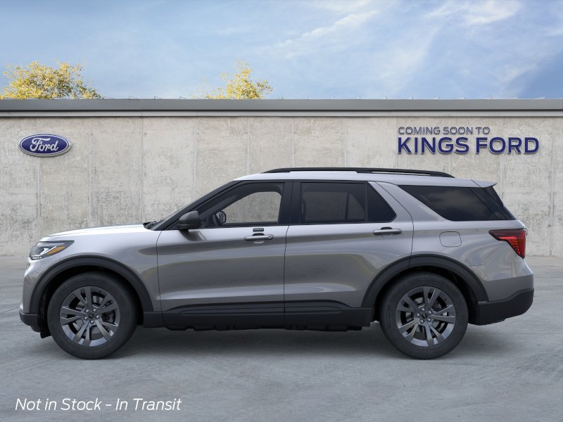 New 2026 Carbonized Gray Metallic Ford Active image 3