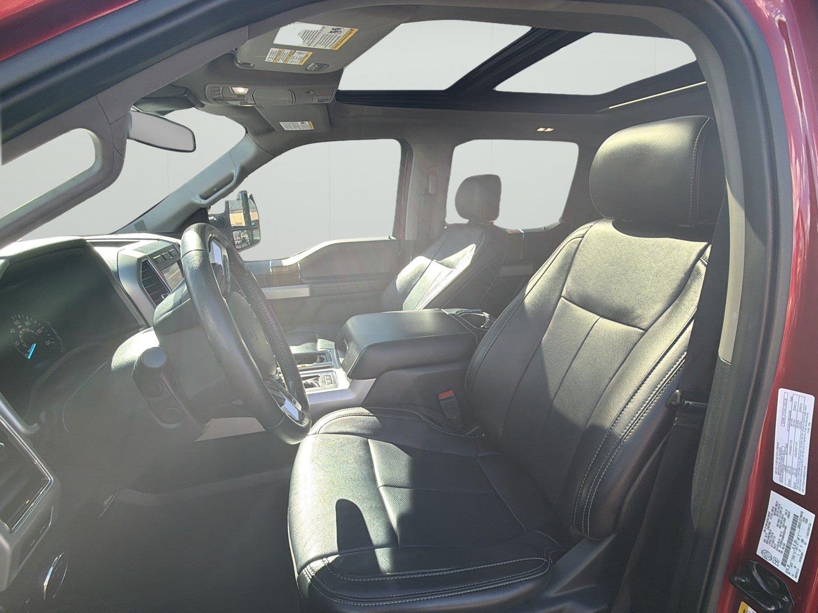 Used 2019 Ruby Red Metallic Tinted Clearcoat Ford LARIAT image 30