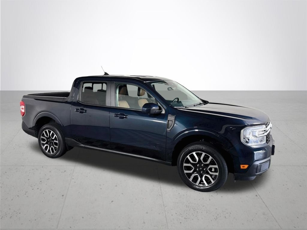 Used 2022 Blue Ford Lariat image 4