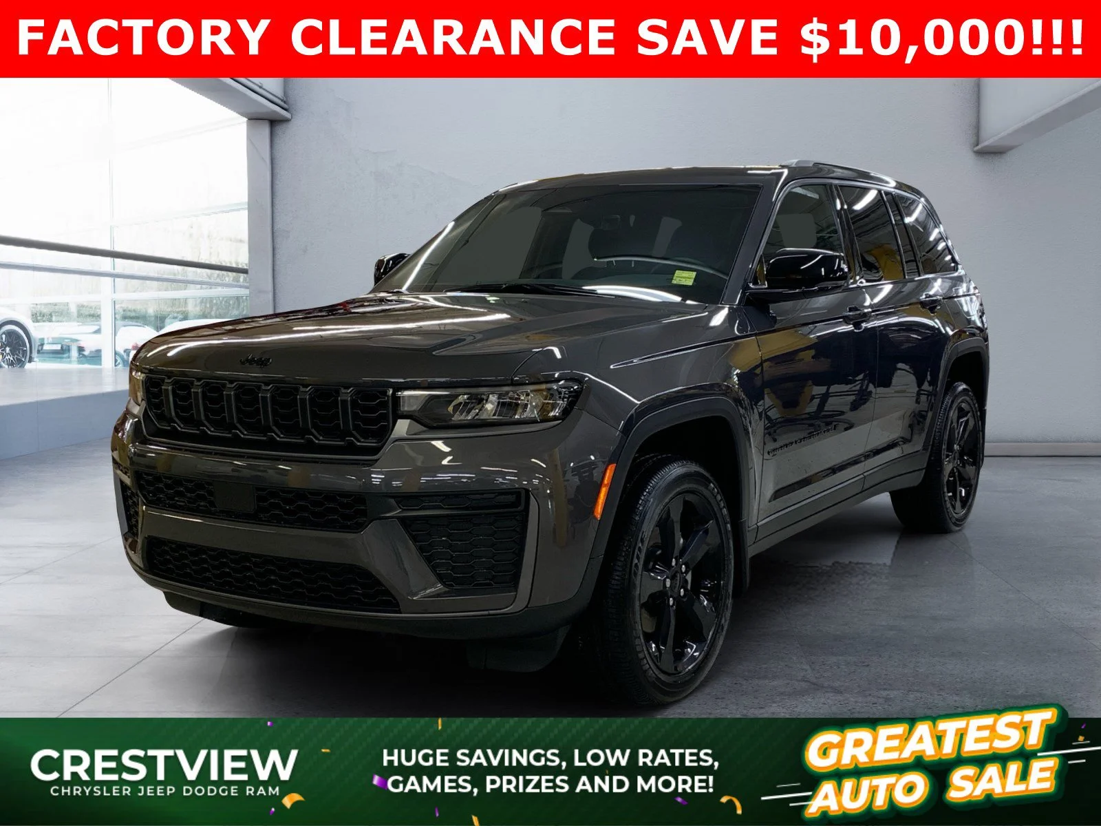 New 2026 Baltic Grey Metallic Jeep Altitude image 1