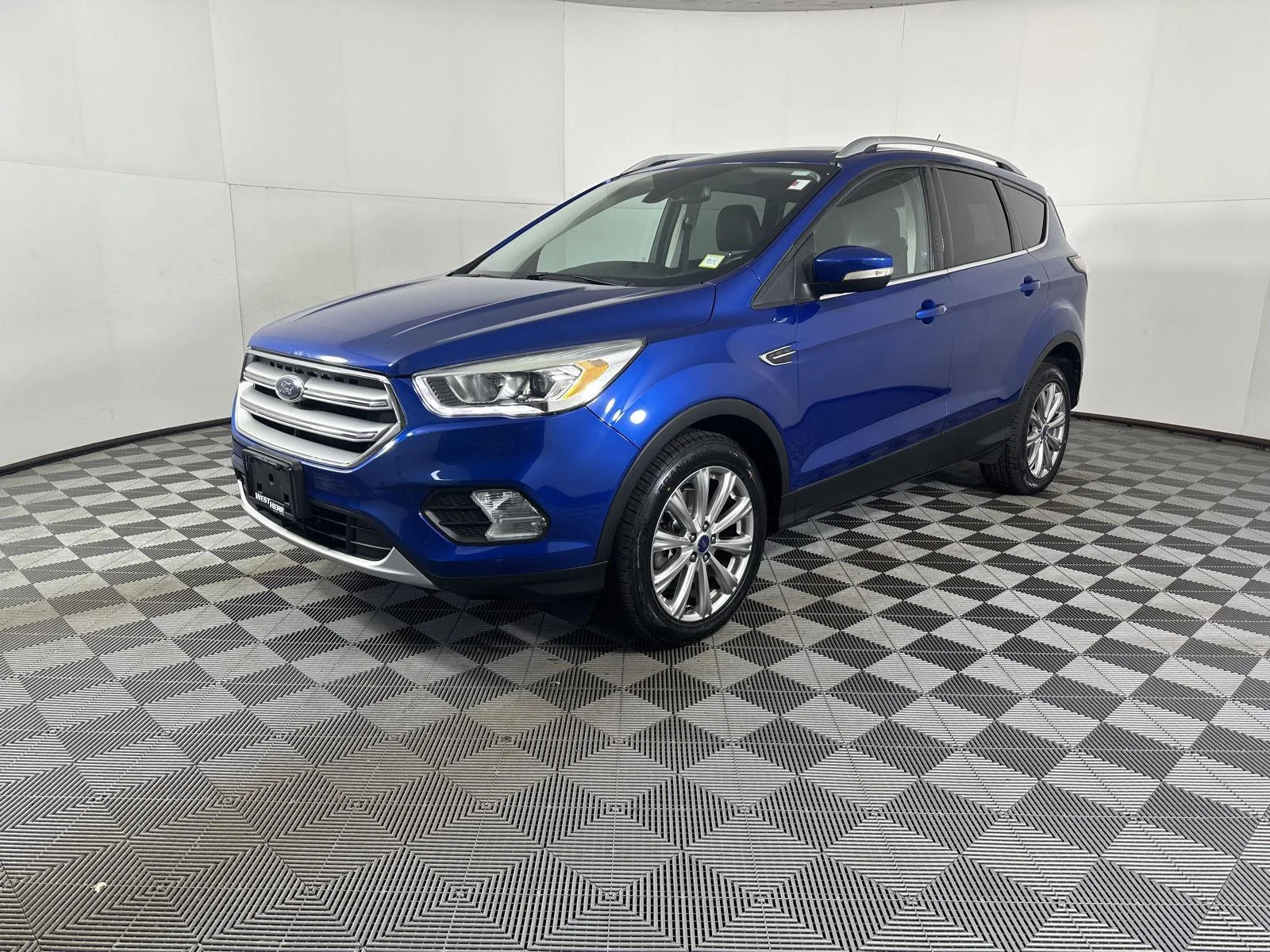 Used 2017 Lightning Blue Ford Titanium image 4