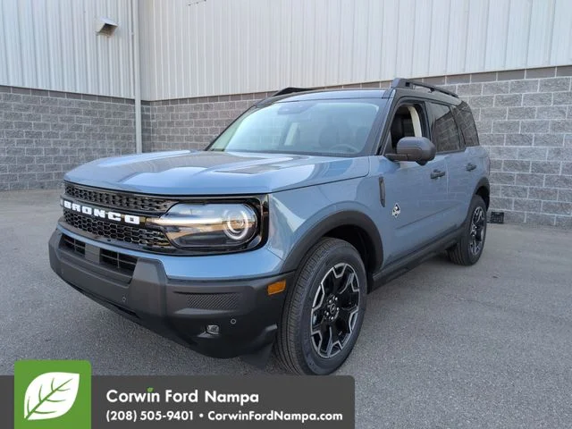 New 2026 Azure Gray Metallic Tri-Coat Ford Outer Banks image 7