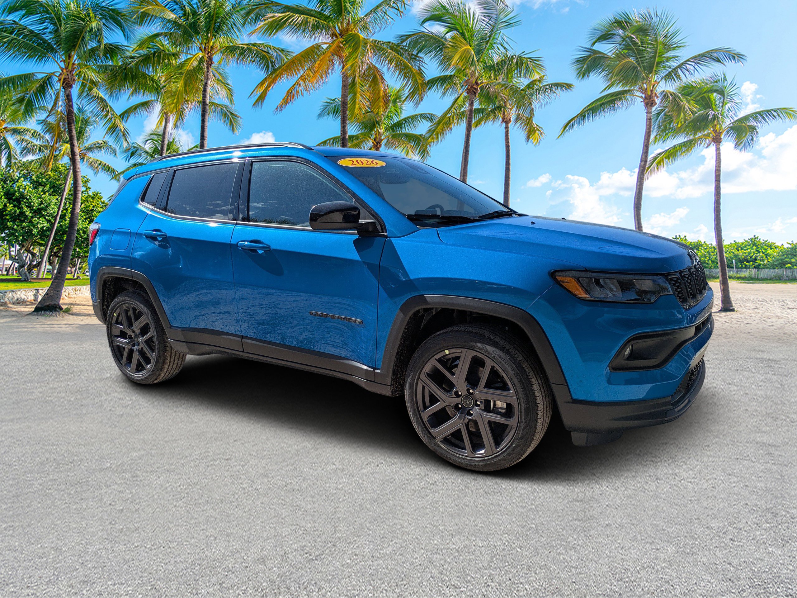 New 2026 Hydro Blue Pearlcoat Jeep Latitude Altitude image 1