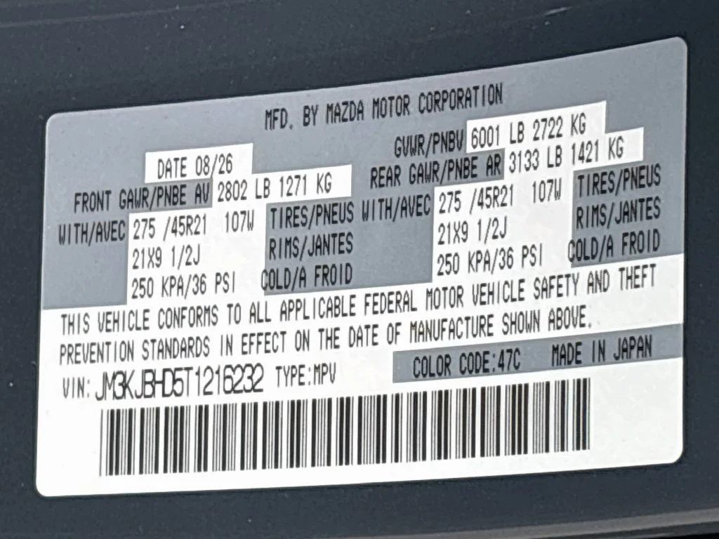 New 2026 Polymetal Gray Metallic Mazda 3.3 Turbo Preferred AWD image 33