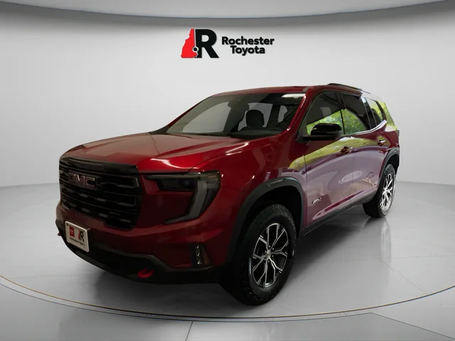 Used 2025 Red GMC AT4 image 3