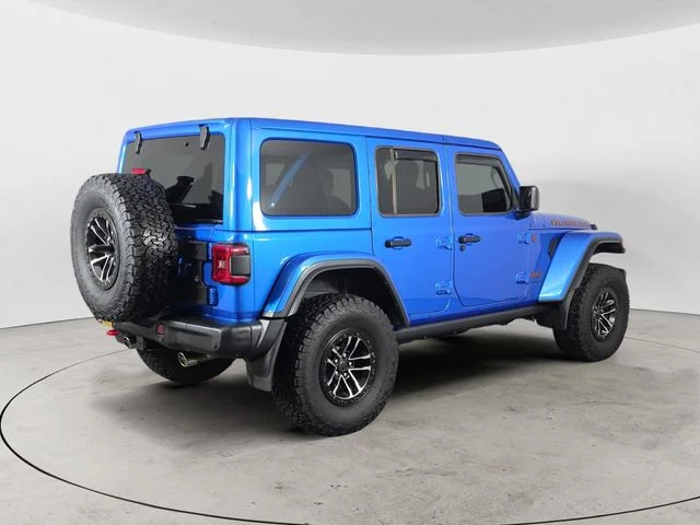 Used 2024 Hydro Blue Pearl Coat Jeep Rubicon X image 5