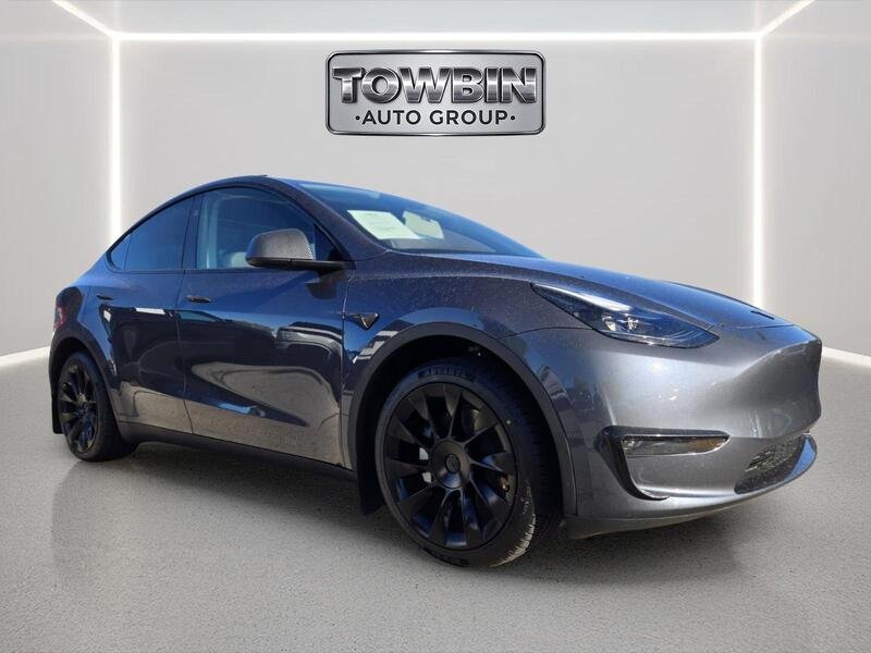 Used 2023 CHARCOAL TESLA LONG RANGE AWD image 2