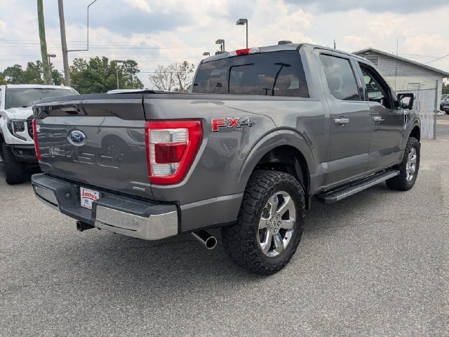 Used 2021 Gray Metallic Ford Lariat image 4