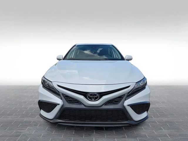 Used 2022 White Toyota SE image 2