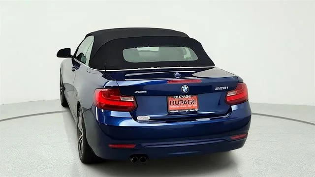 Used 2016 Blue BMW 228i xDrive image 10
