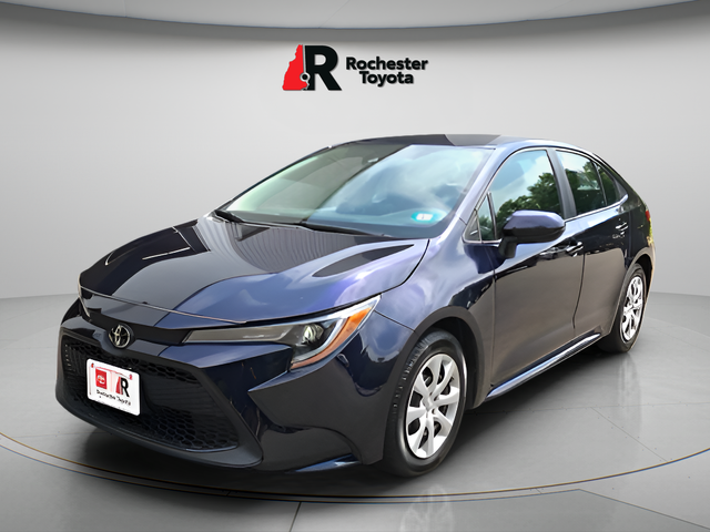Used 2021 Blue Toyota LE image 4
