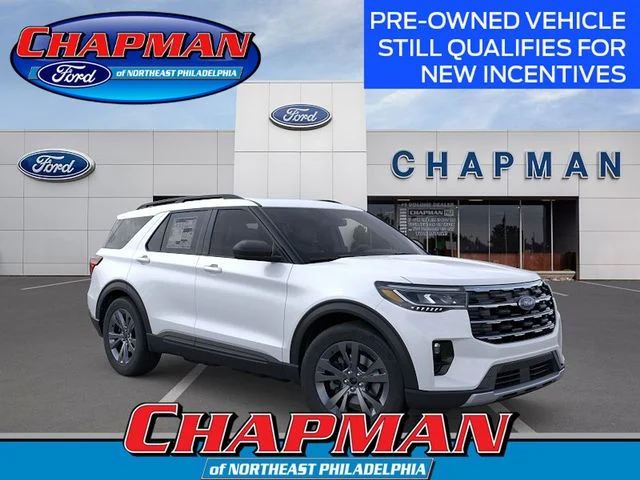 New 2026 Star White Metallic Tri-Coat Ford Active image 7