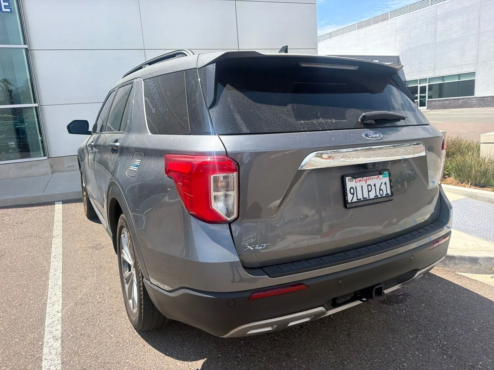 Certified Used 2023 Carbonized Gray Metallic Ford XLT image 8