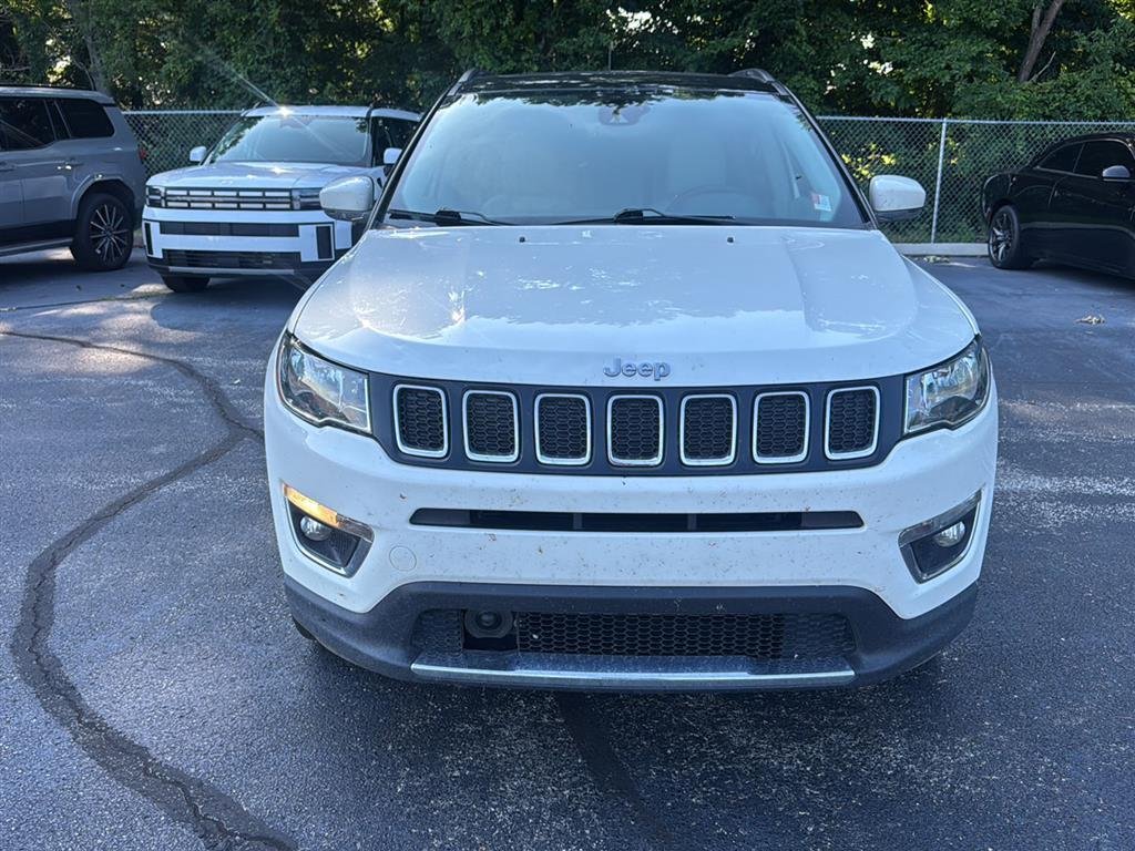 Used 2021 White Clearcoat Jeep Limited image 4