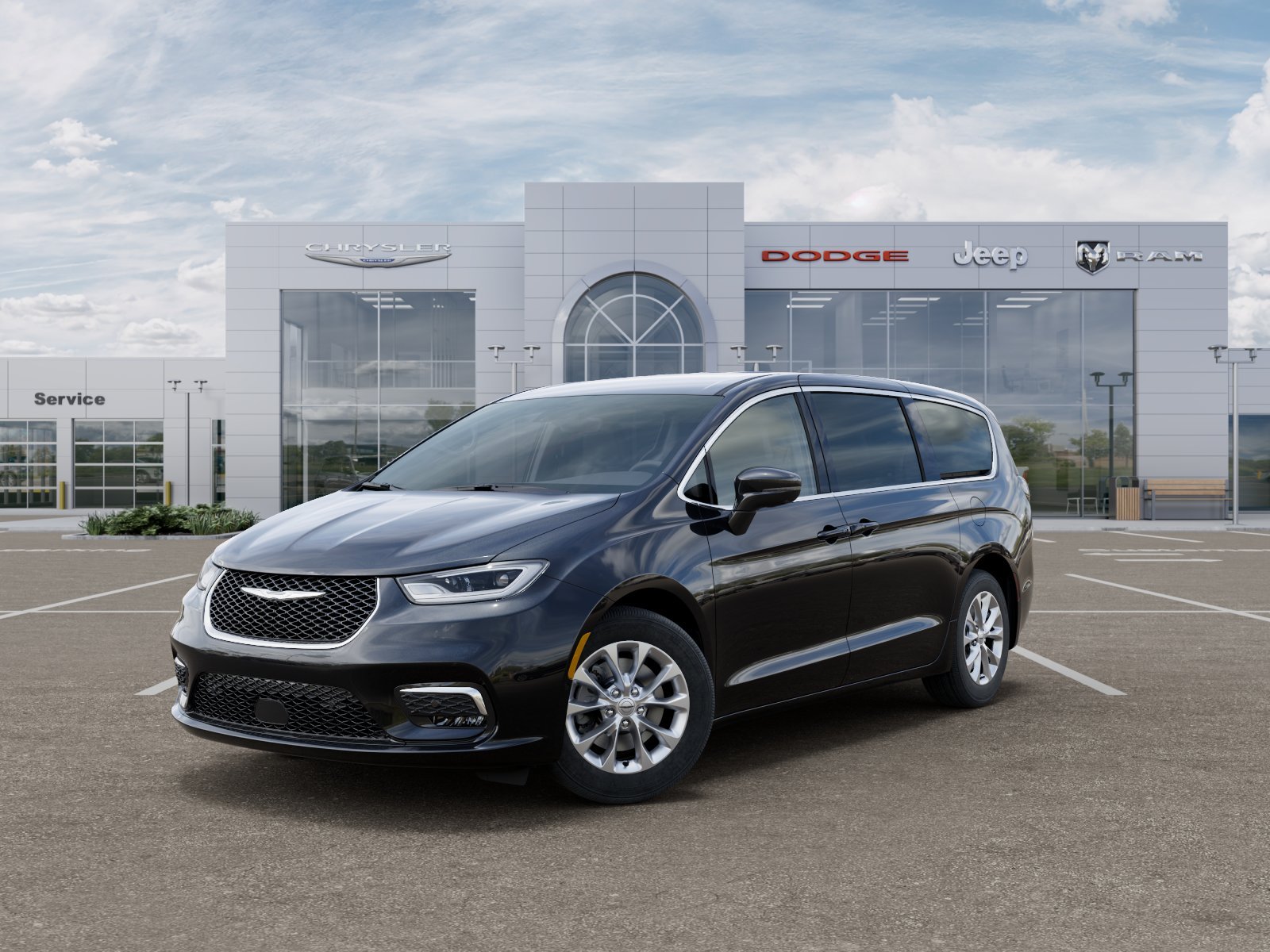 New 2026 Diamond Black Crystal Pearl-Coat Exterior Paint Chrysler Select image 29