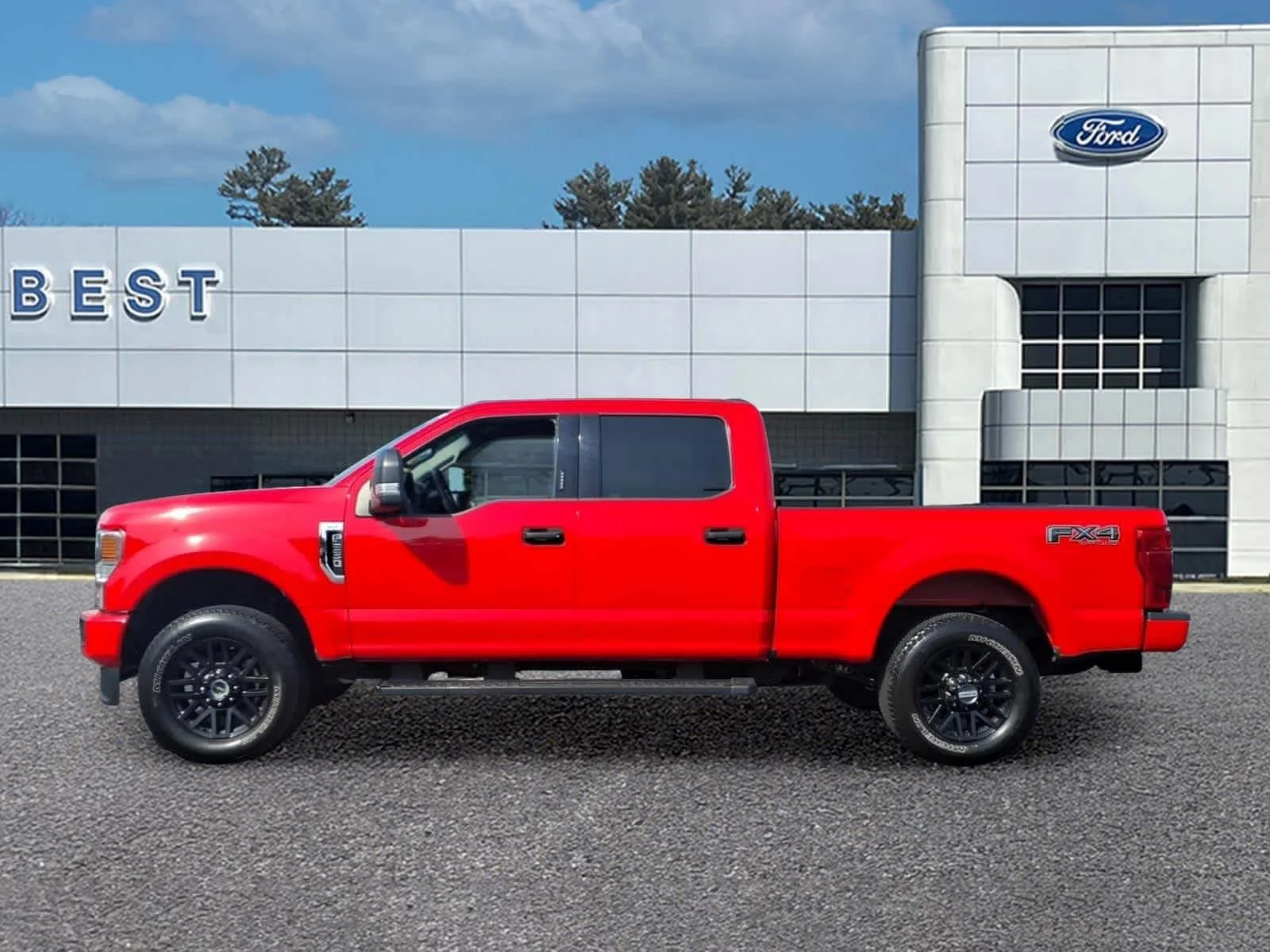 Used 2022 Race Red Ford XLT image 2