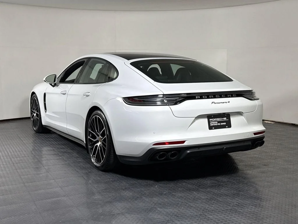 Used 2023 Carrara White Metallic Porsche 4 Platinum Edition image 3