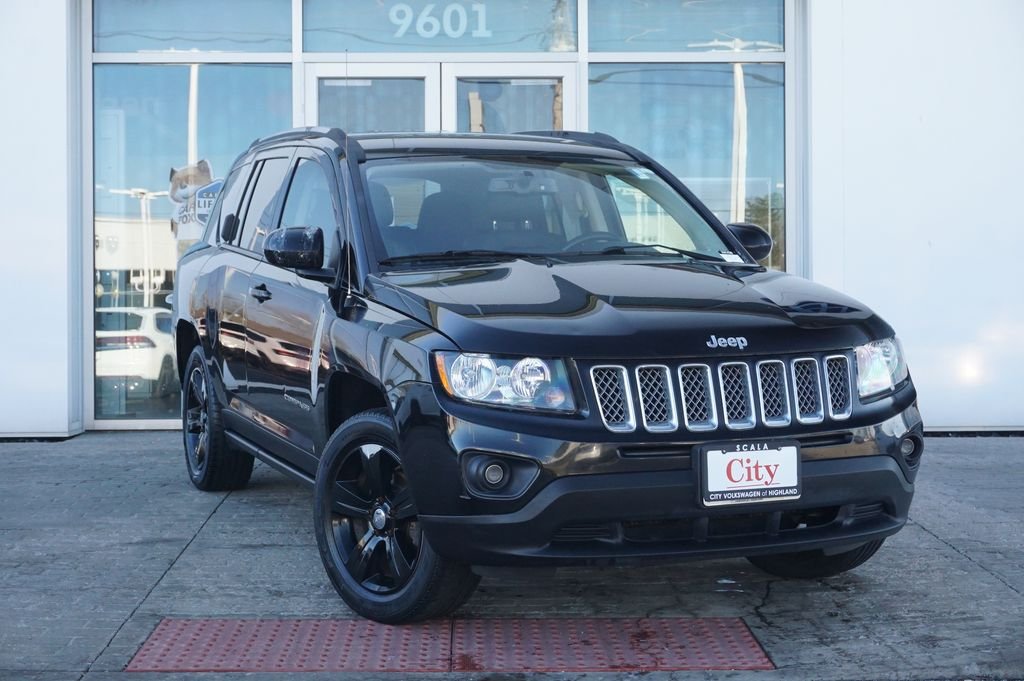 Used 2017 Jeep Compass Latitude with VIN 1C4NJDEB6HD191822 for sale in Highland, IN