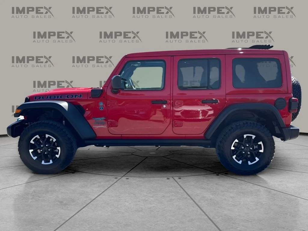 Used 2025 Red Jeep Rubicon 4xe image 2
