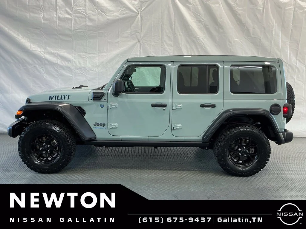 Used 2024 Earl Clearcoat Jeep Willys 4xe image 3