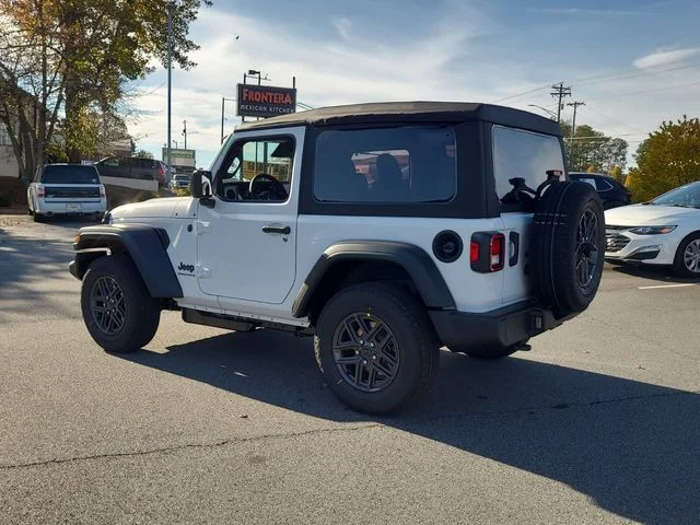 New 2026 Bright White Clear-Coat Exterior Paint Jeep Sport S image 2