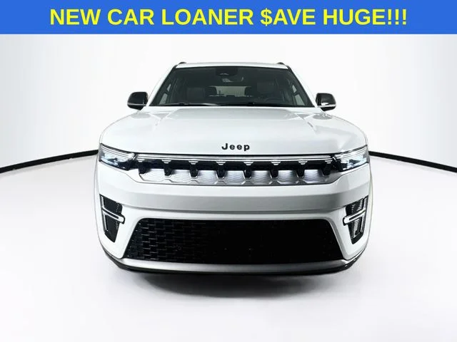 New 2026 Bright White Clear-Coat Exterior Paint Jeep Grand Wagoneer image 2