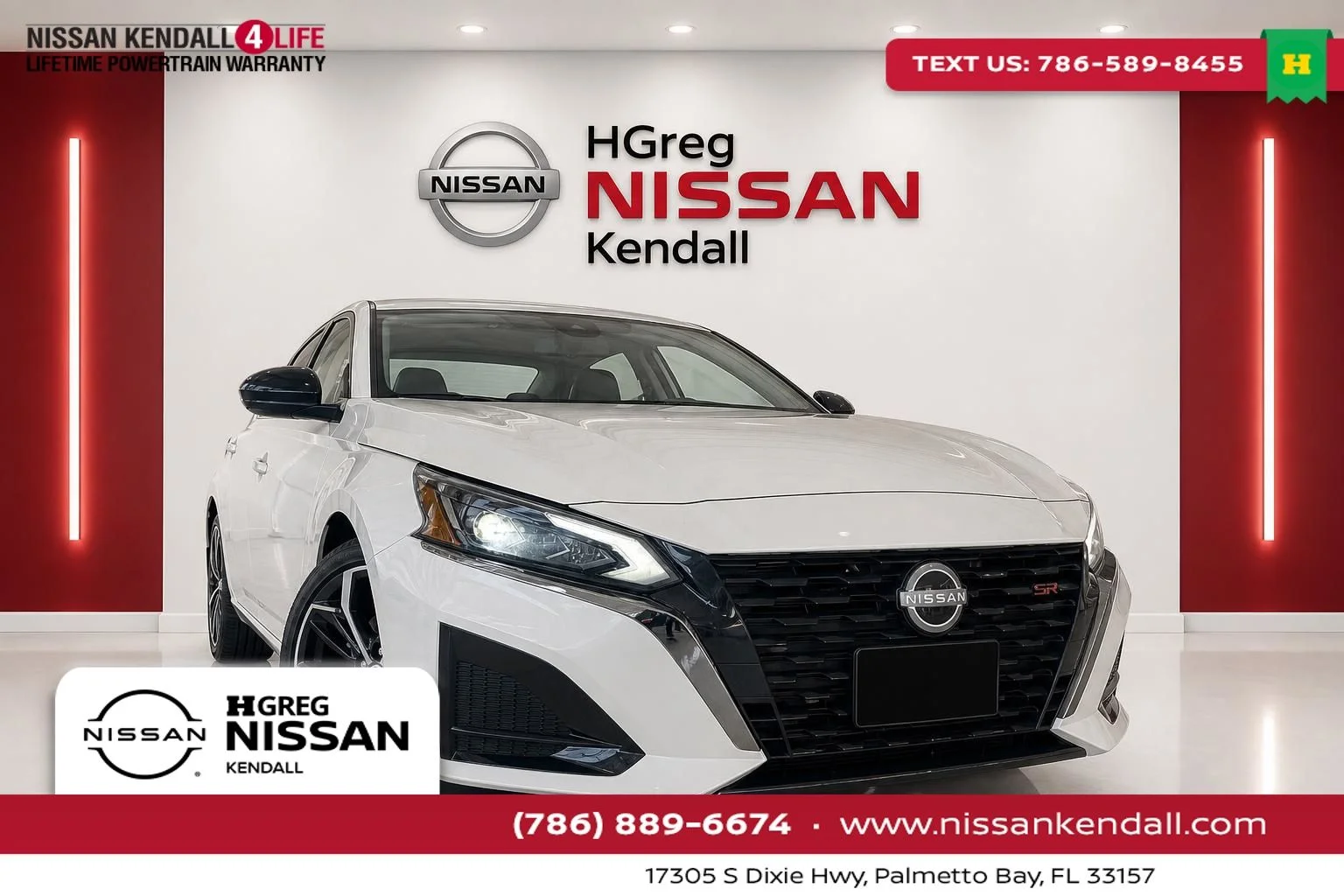 Certified Used 2024 White Nissan 2.5 SR image 1