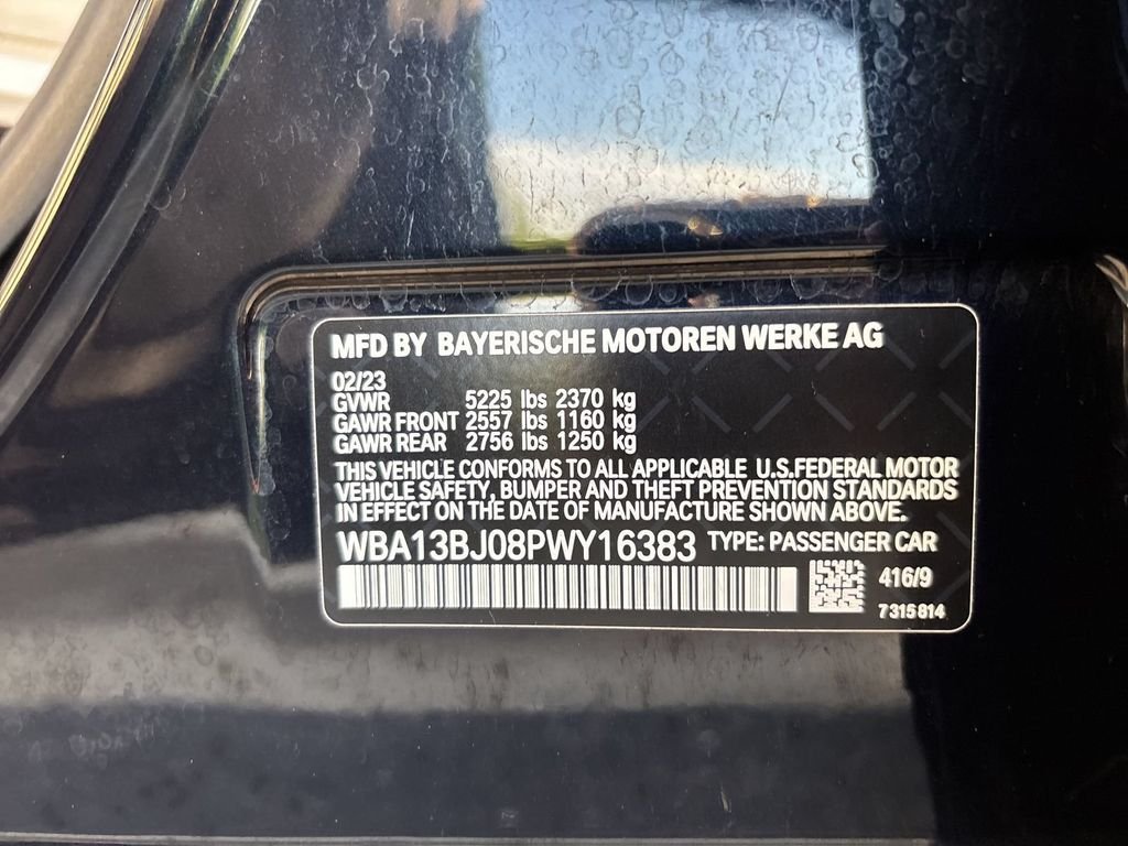 Certified Used 2023 Carbon Black Metallic BMW 530i xDrive image 23