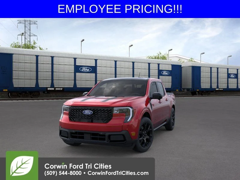 New 2026 Red Ford Lariat image 3