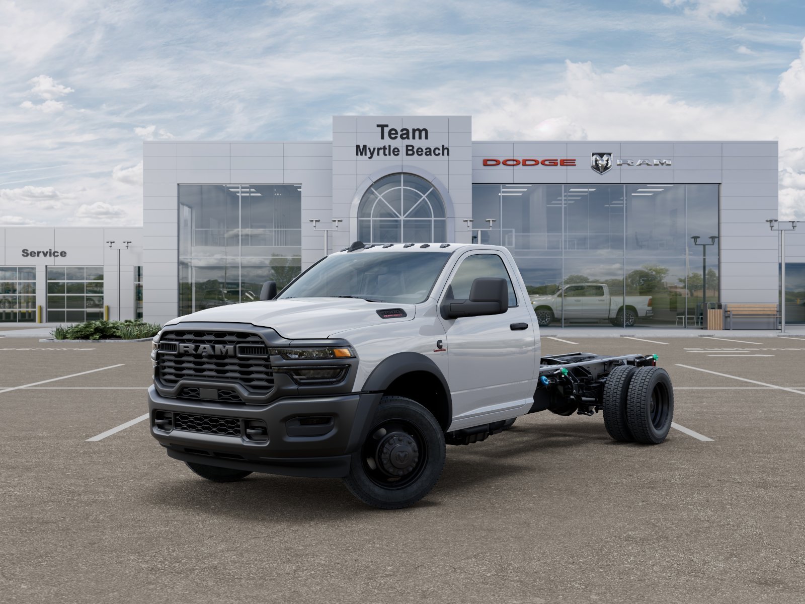 New 2025 Bright White Clearcoat RAM Tradesman image 28
