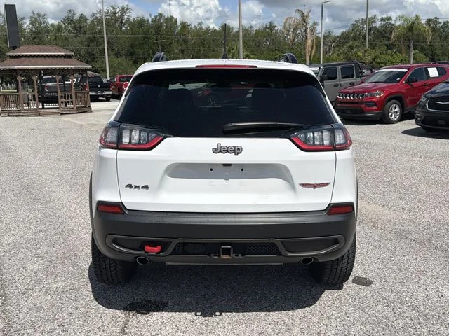 Used 2022 White Jeep Trailhawk image 5