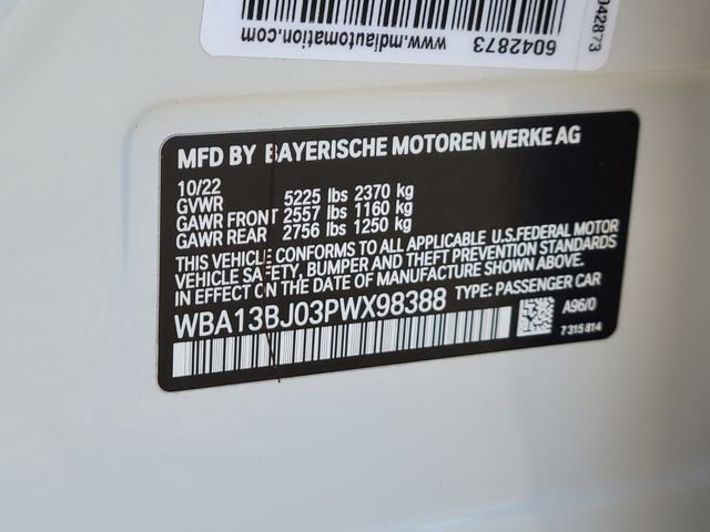 Certified Used 2023 White BMW 530i xDrive image 37