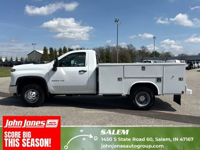 New 2026 Summit White Chevrolet Work Truck image 1