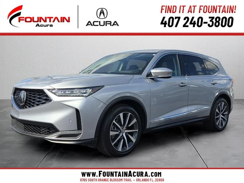 Used 2026 Solar Silver Metallic Acura FWD w/Technology Package image 1