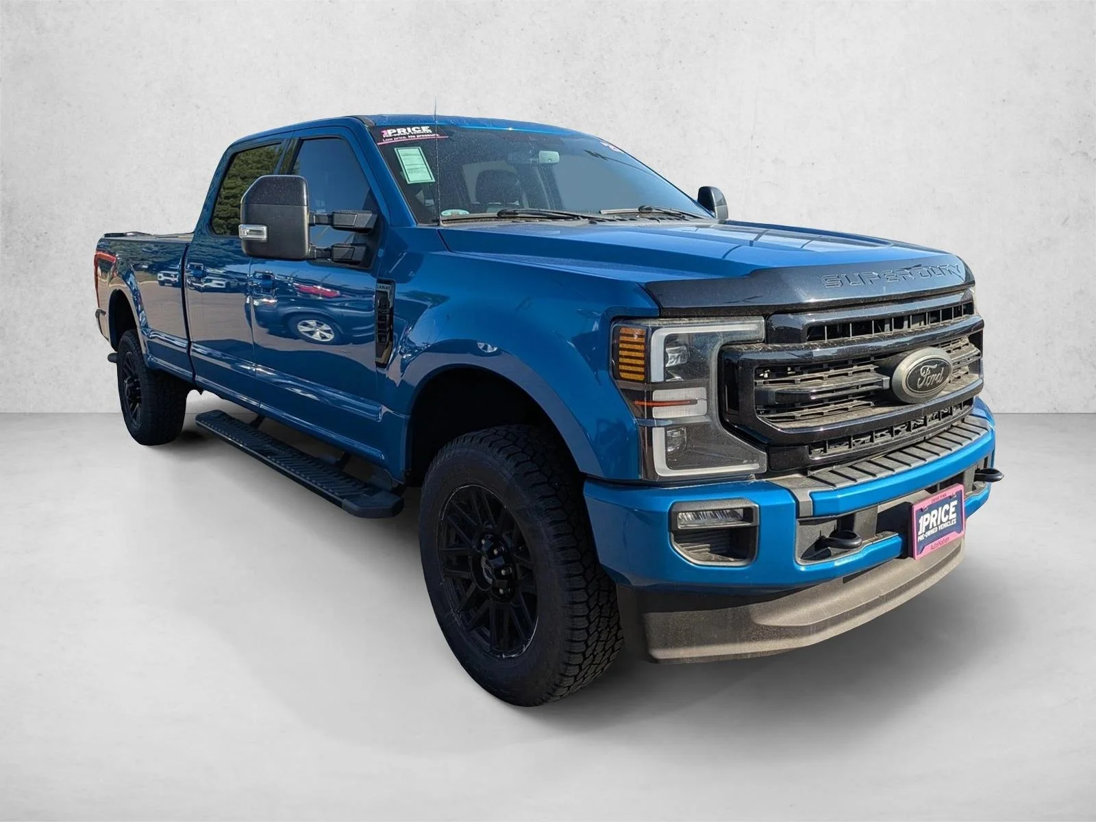 Certified Used 2021 Velocity Blue Metallic Ford LARIAT image 3