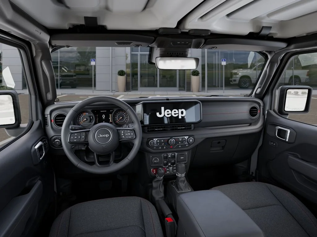New 2026 Bright White Clear-Coat Exterior Paint Jeep Rubicon image 15