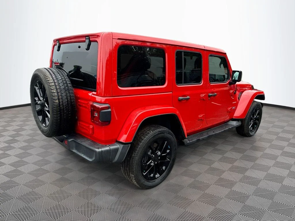 Used 2023 Red Jeep Sahara 4xe image 6