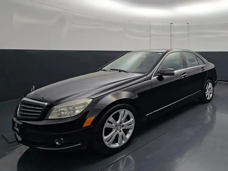 Used 2011 Black Mercedes-Benz C 300 4MATIC® Luxury Sedan 4D image 3