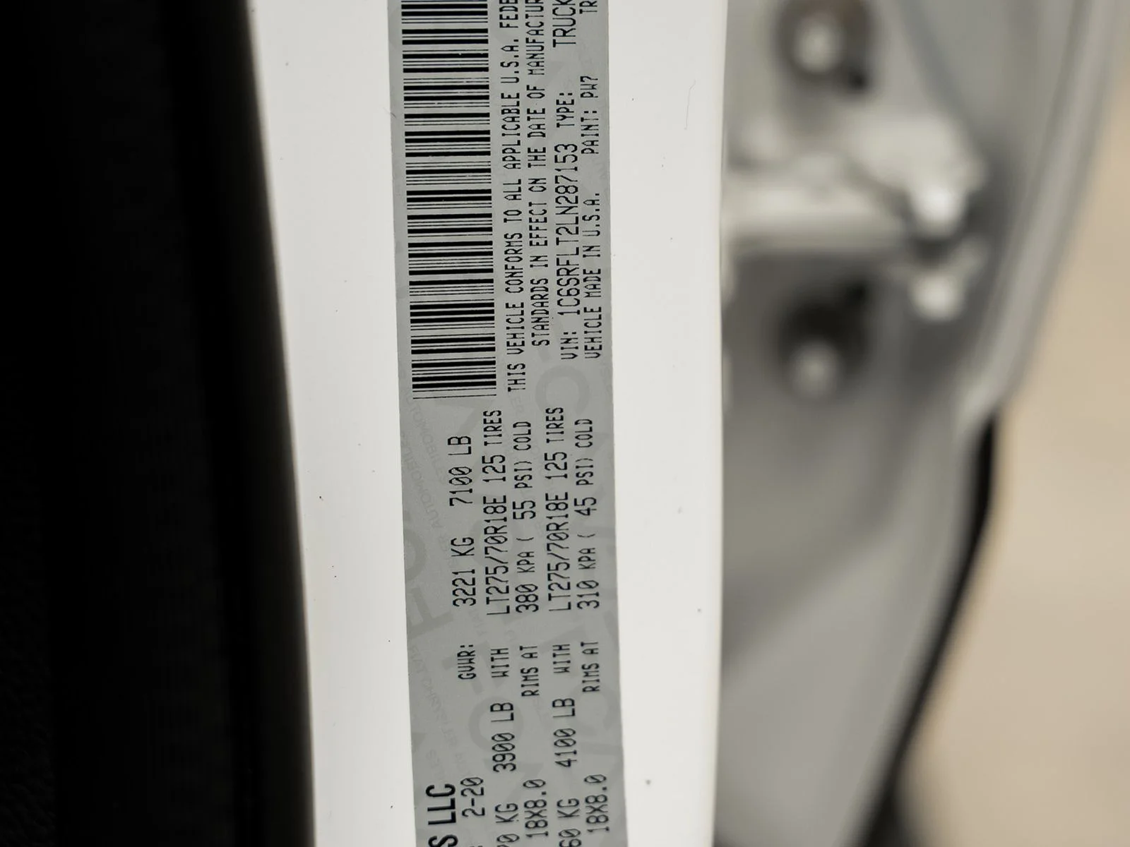 Used 2020 White Ram Rebel image 66