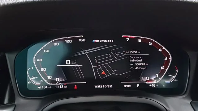 Used 2022 Silver BMW M240i xDrive image 12