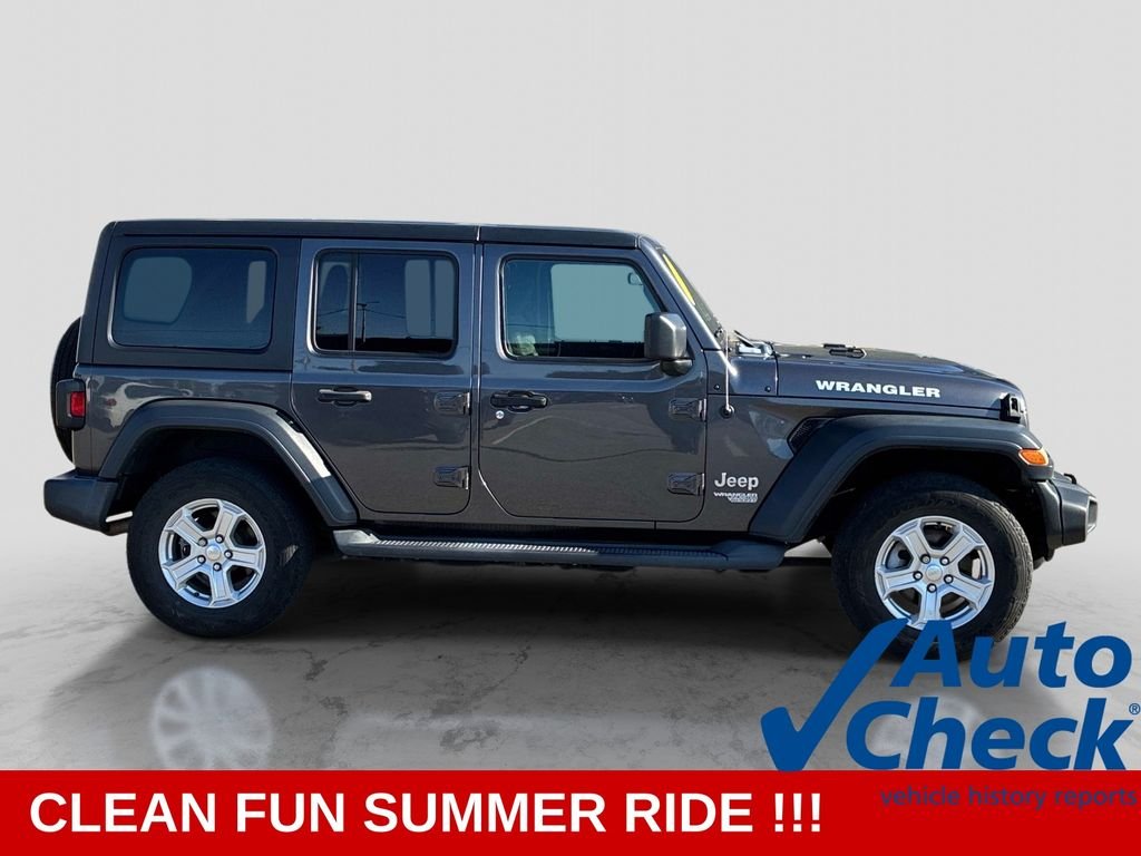 Used 2018 Gray Jeep Unlimited Sport S image 8