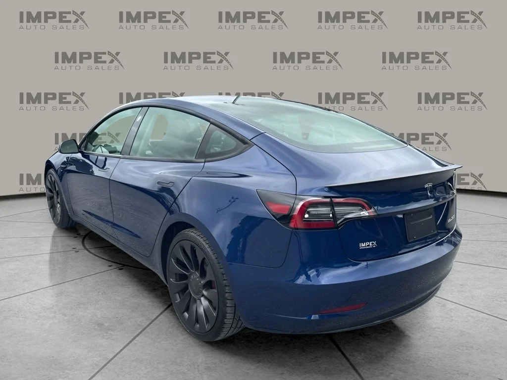 Used 2023 Blue Tesla Performance image 3