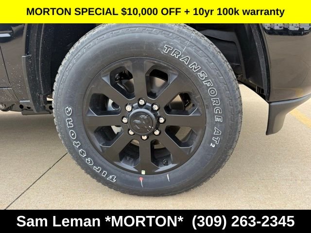 New 2026 Diamond Black Crystal Pearl-Coat Exterior Paint Ram Big Horn image 4