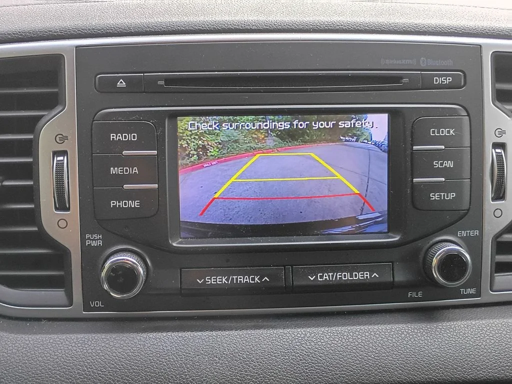 Used 2018 Black Cherry Kia LX image 16