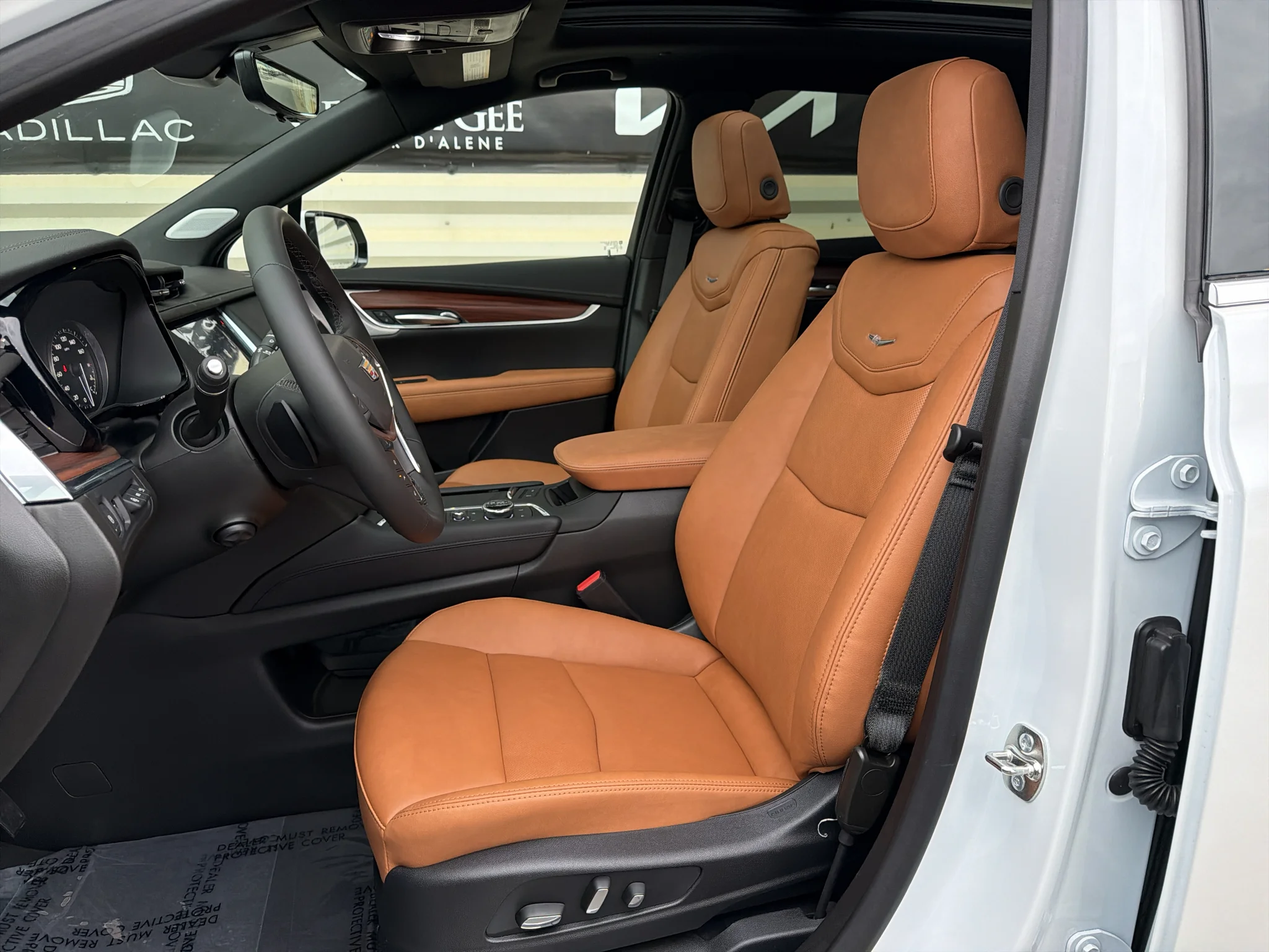 New 2026 Crystal White Tricoat Cadillac AWD Premium Luxury image 11
